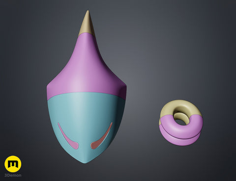 Shakra Mask and Bracers