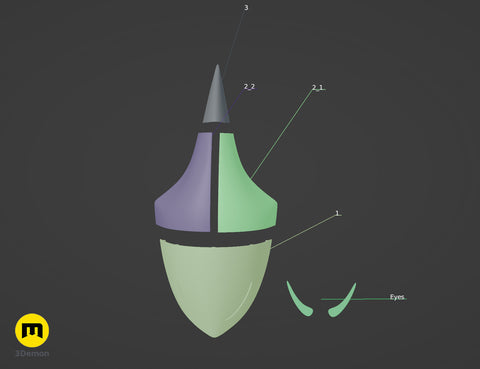 Shakra Mask and Bracers