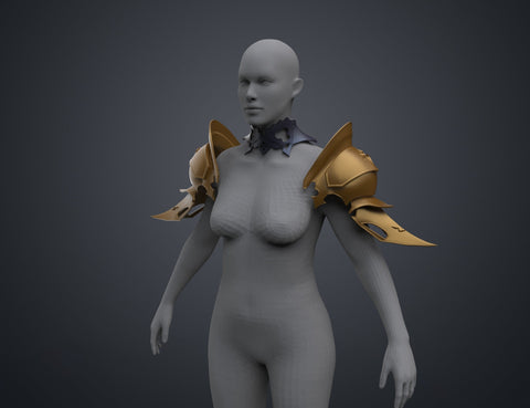Shionne Shoulder Armor – Tales of Arise