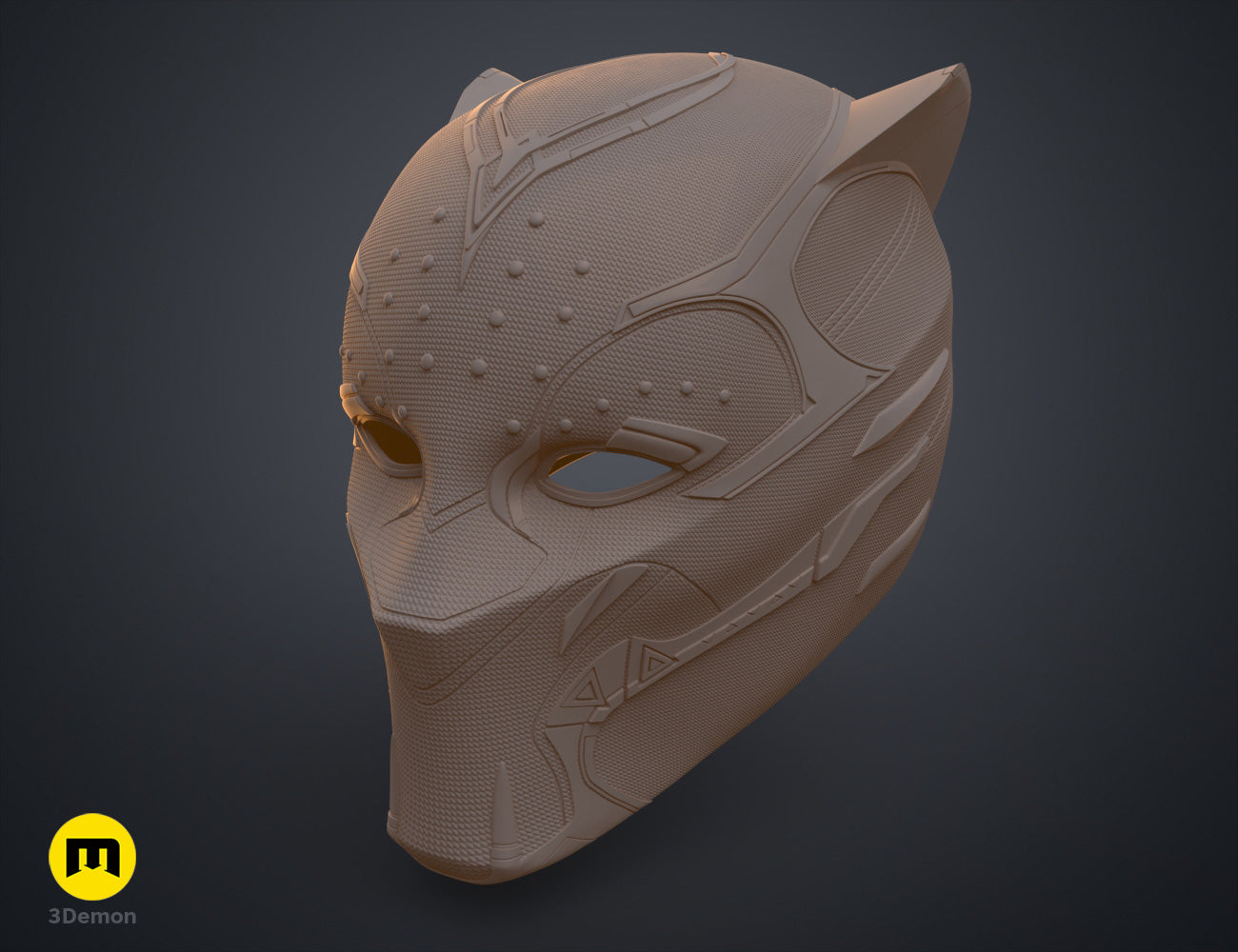 Queen Shuri Helmet STL | 3D Print | 3Demon