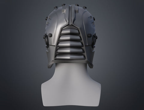 Sith acolyte mask back  - Star Wars