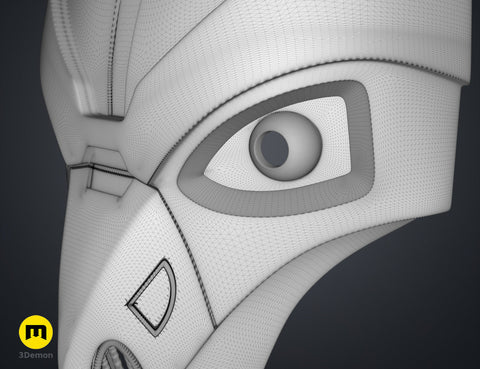 Sith Inquisitor Mask - Tales of the Jedi