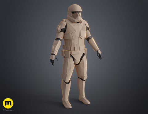 Sith Trooper Armor and Weapons