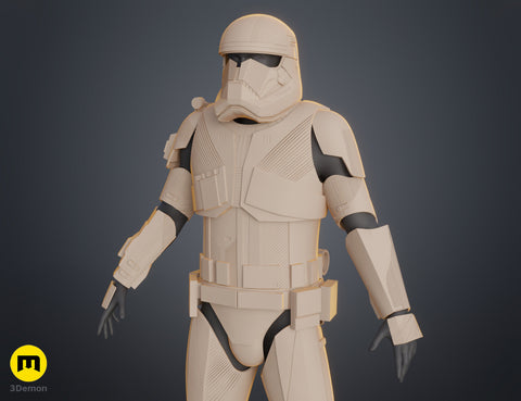 Sith Trooper Armor and Weapons