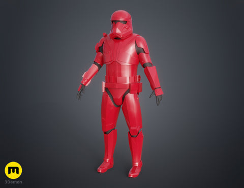 Sith Trooper Armor and Weapons