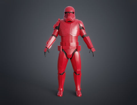 Sith Trooper Armor and Weapons