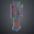 Space Marine Skeleton Storm Shield