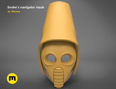 Snoke's Navigator Mask - Star Wars
