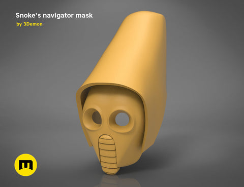Snoke's Navigator Mask - Star Wars