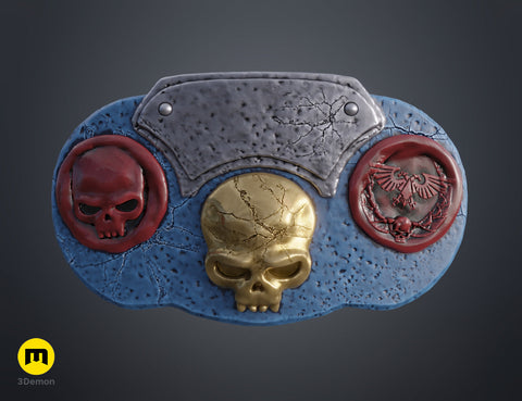 Space Marine Belt Buckles