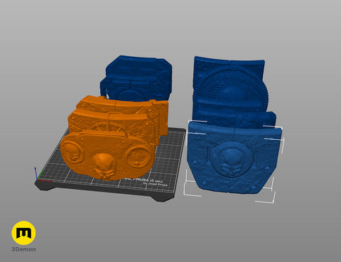 Space Marine Belt Buckles