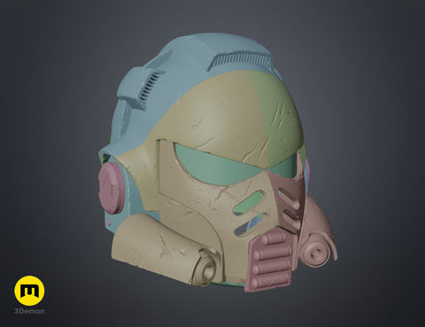 Space Marine Helmet Heavy