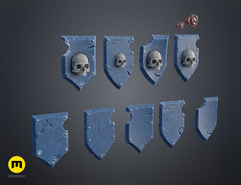 Space Marine Purity Shields