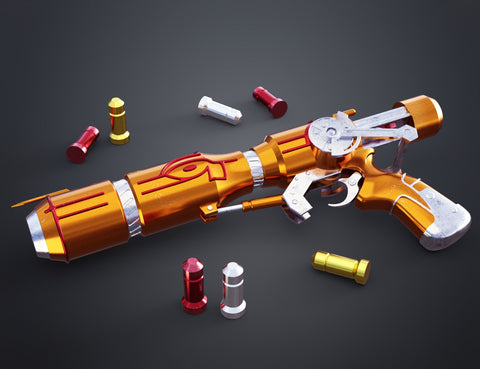 Outlaw Star - Starwind's Caster gun
