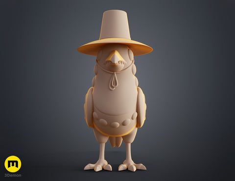 KPop Demon Hunters Sussie magpie bird