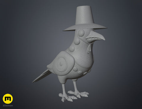 KPop Demon Hunters Sussie magpie bird