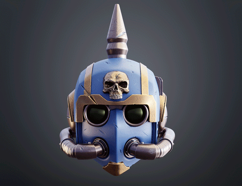 Tempestus Scions Helmet and Masks