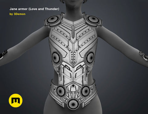 Jane armor bundle - Love and Thunder