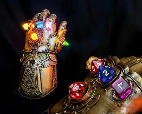 The Infinity Gauntlet - Wearable DnD Dice Holder
