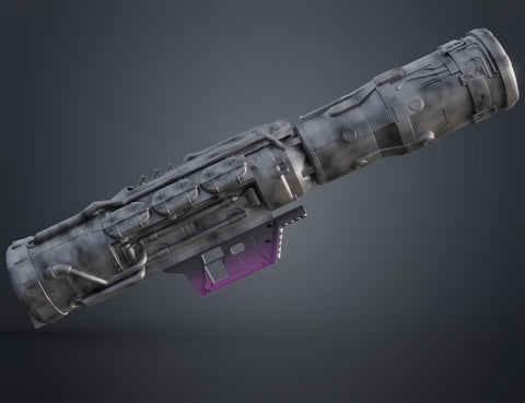 Tiny Tina's Nukem rocket launcher - Borderlands