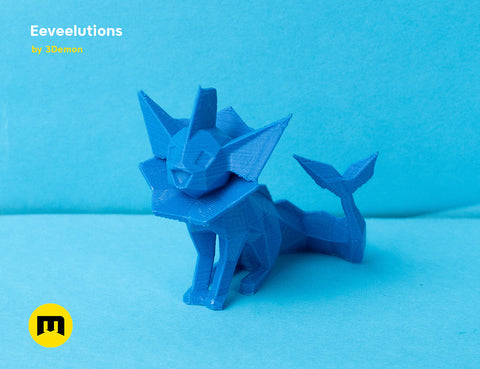 Eeveelutions Low Poly