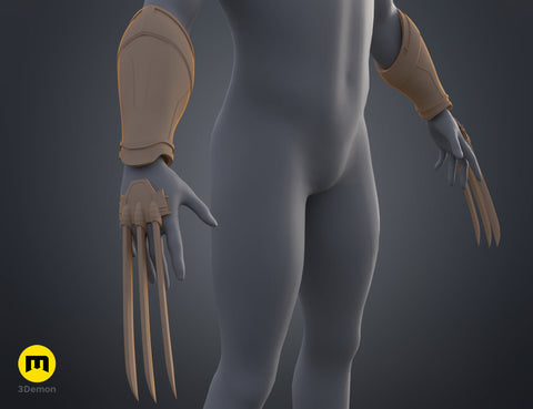 Wolverine armor and claws - Deadpool 3