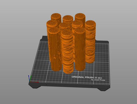 DnD Texture Rollers – Wood and tree bark