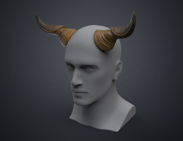 Wrinkled Beast Horns