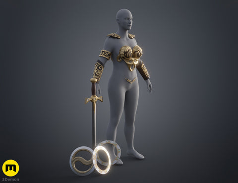 Xena: Warrior Princess armor and weapons