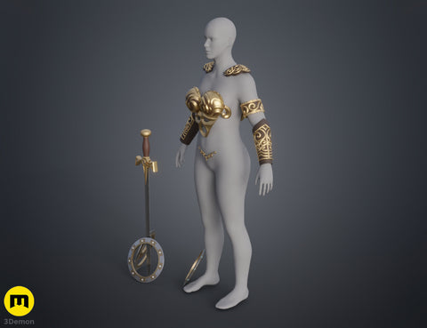 Xena: Warrior Princess armor and weapons