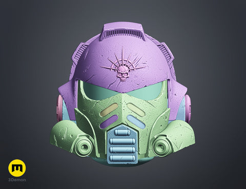 Space Marine Helmet Heavy