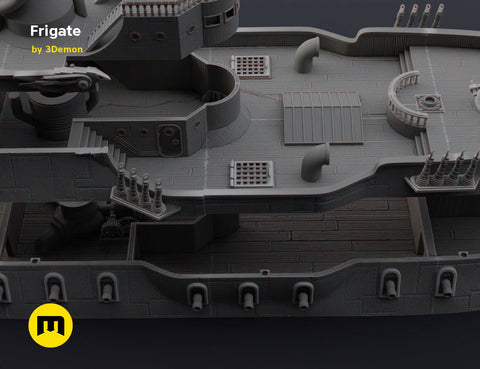 Steampunk Frigate Terrain