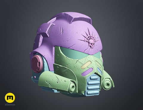 Space Marine Helmet Heavy