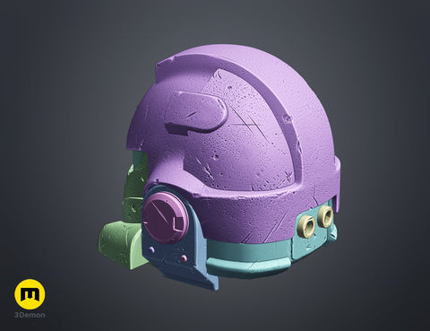 Space Marine Helmet Heavy