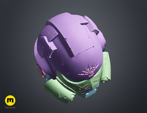 Space Marine Helmet Heavy