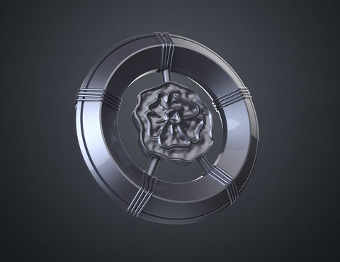 Ahsoka Tano's White Robe Belt Buckle