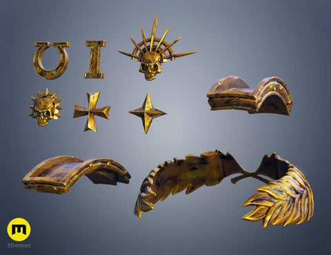 Space Marine Helmet Accessories