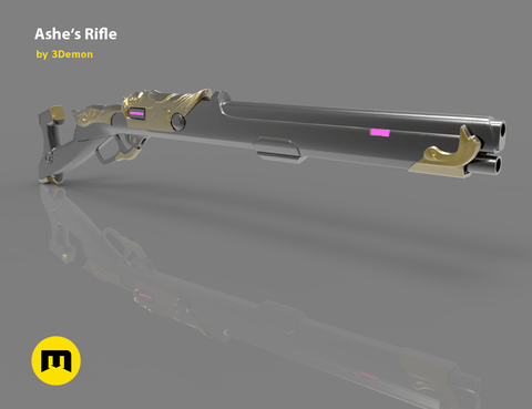 Ashe Rifle Overwatch - The Viper - Cinematic