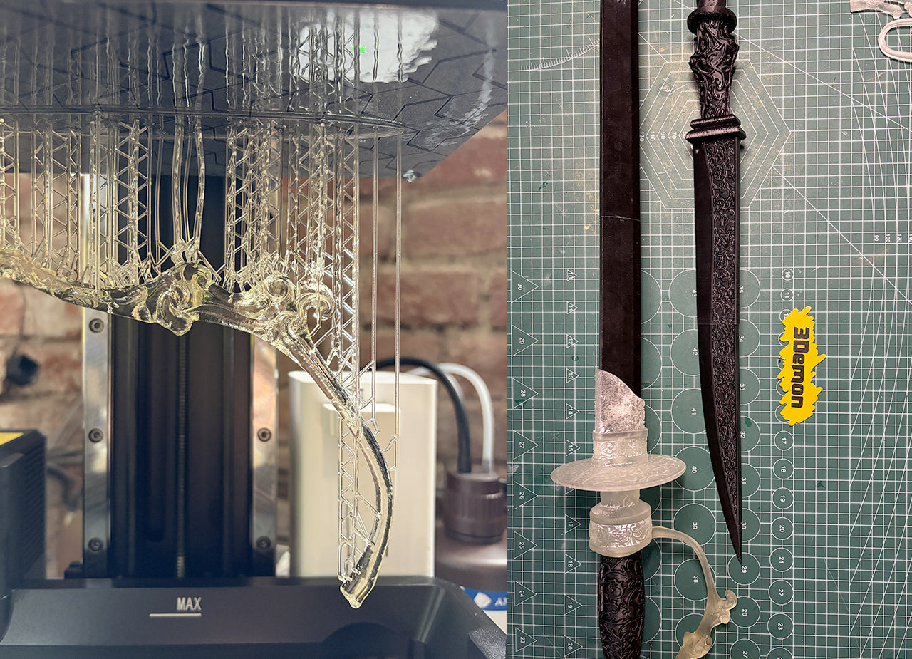Lady Maria Rakuyo Blade - Bloodborne STL | 3D Print | 3Demon