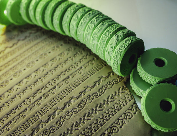 Stamp Wheels for Clay — Baroque Patterns