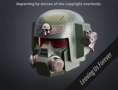 Cadian Shock Trooper Helmet