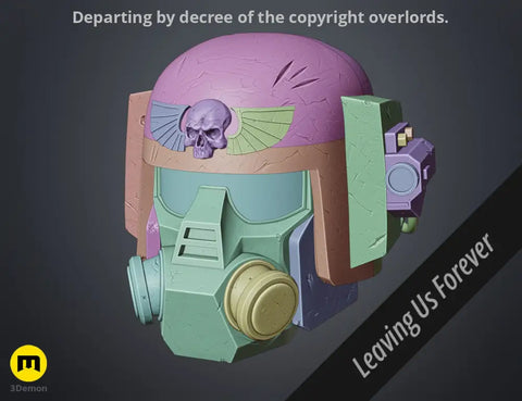 Cadian Shock Trooper Helmet