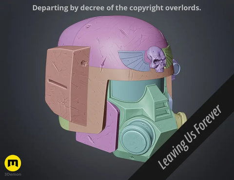 Cadian Shock Trooper Helmet