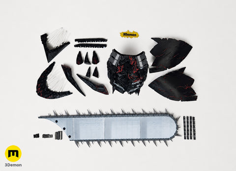 Chainsaw Man True Devil Form helmet