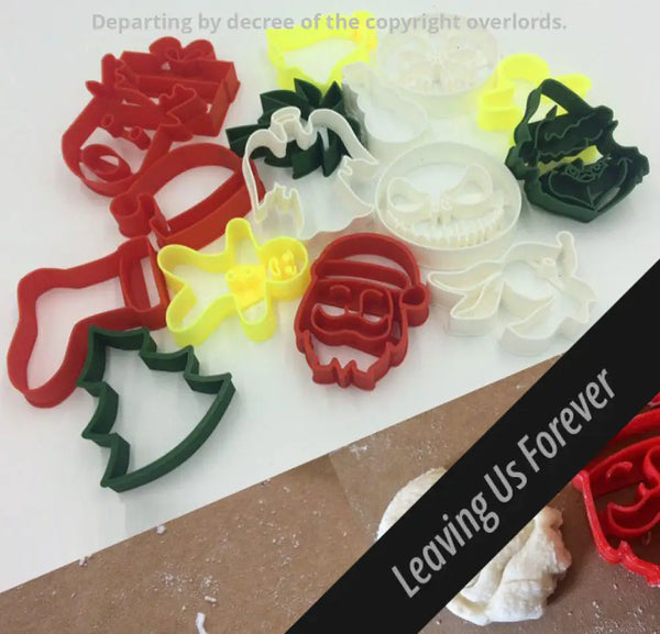 Christmas cookie cutters