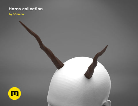 Animal and Character Horns for Cosplay - Bundle