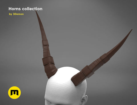 Animal and Character Horns for Cosplay - Bundle
