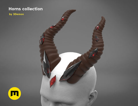 Animal and Character Horns for Cosplay - Bundle