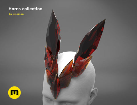 Animal and Character Horns for Cosplay - Bundle