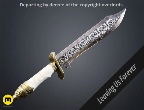 Combat Knife - Blood of Vossus